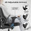Fauteuil de bureau ergonomique Mawgan-1201255418