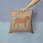 Coussin décoratif intérieur/extérieur en toile jute Tiger-14982635-14982636