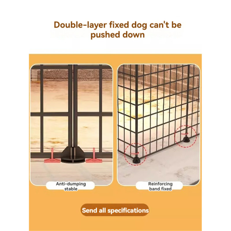 18.5'' H Panel Metal Exercise Pen