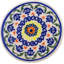Hearts Around Hearts Stoneware Round Coaster