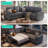 Sherry 81" Upholstered Modular Corner Sectionals Sleeper with Ottoman, Storage, USB Charging & Cup Holders-122875818
