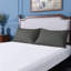 Taies d'oreiller de lit, 1800 taies d'oreiller en microfibre brossée avec fermeture à enveloppe - NTBAY-845702531-858366369