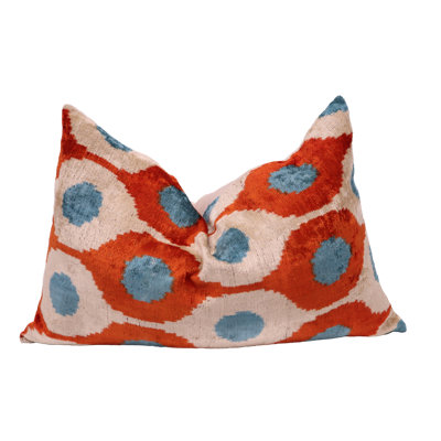 Silk/Velvet Lumbar Rectangular Pillow Cover & Insert