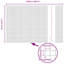 Fence with Post Segment Outdoor Barrier Garden Terrace Divider Boundary-1043268993-1043268999