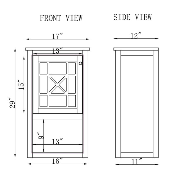 Dimensions du produit