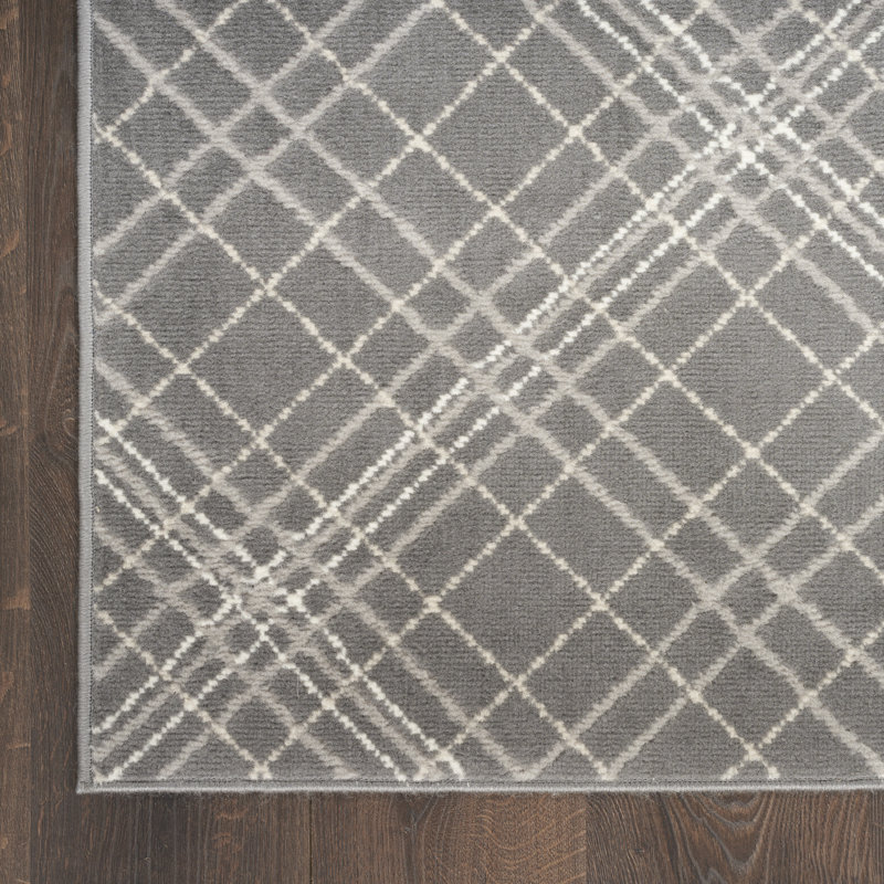 Plaid Indoor Rug, Rectangle 2'3" x 7'3"