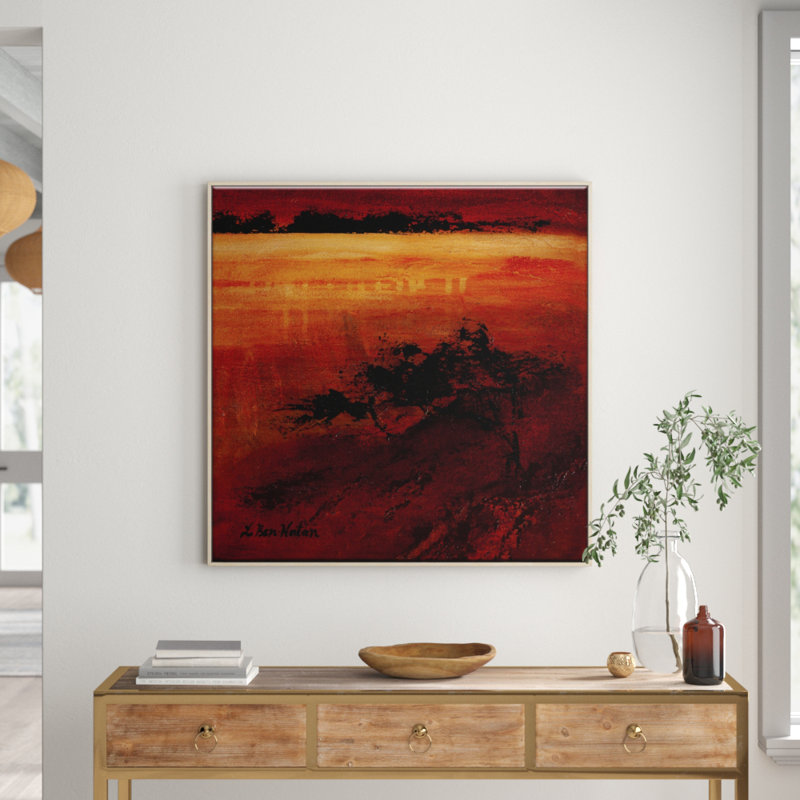 Lydia Ben-Natan - Print on Canvas, 41cm H x 41cm W, Timber