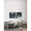 « nuances de gris v », reproduction de peinture acrylique sur toile tendue-30942941