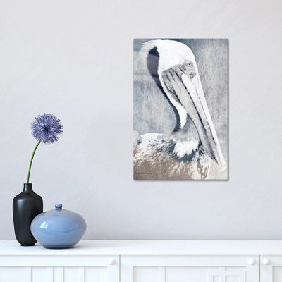 Pelican 1 Piece Wrapped Canvas Painting