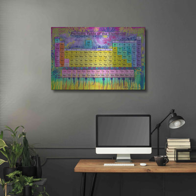 Trinx 'Periodic Table of the Elements' by Dean Russo, Metal Wall Art