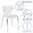 Lowell Contemporary Design Plastic Stack Chair-33980371-126594439