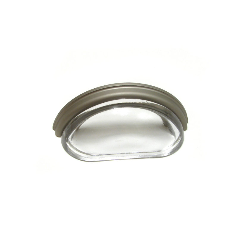 Poignée de coupe / bac 3 po Expression, Nickel mat