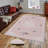 Stylish Woven Carpet, 5.2 x 7.5 Feet | 100% Polyester, 0.3 in Pile Height, Antibacterial, Non-Slip PVC Dot Underside | Machine Washable, 3D Digital Print | Perfect for Living Room, Bedroom & Home Décor-283217884