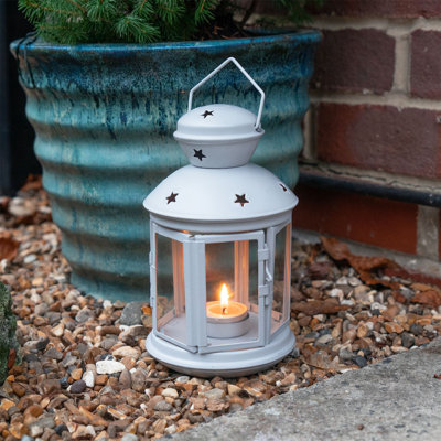 Nicola Spring - Metal Hanging Tealight Lanterns