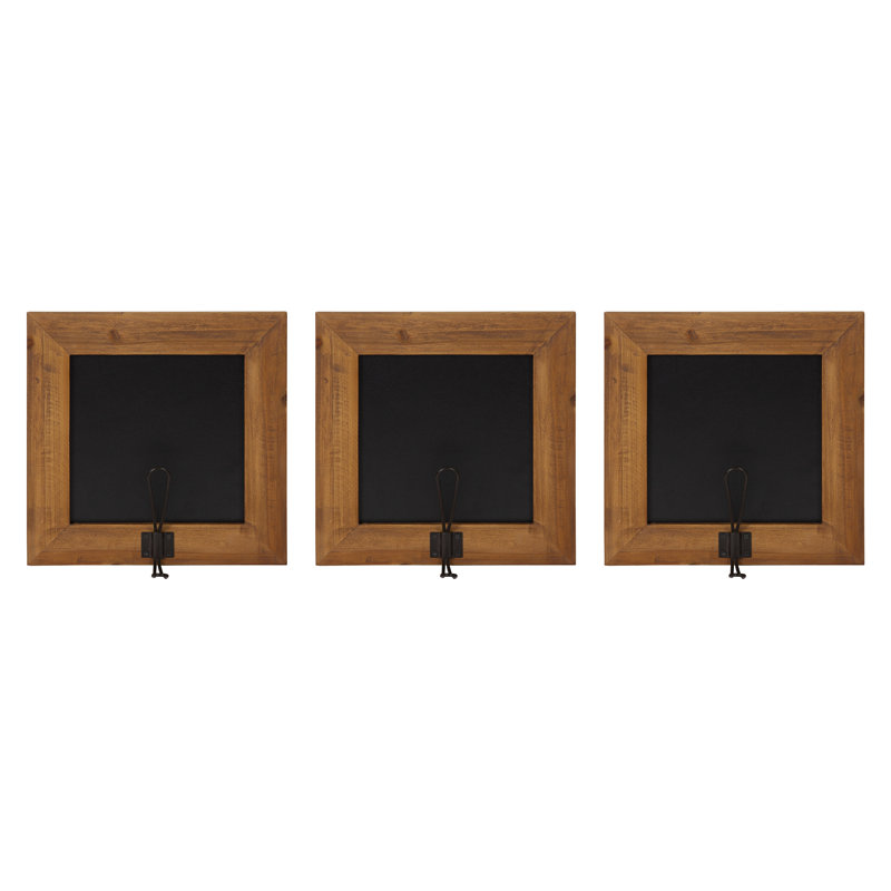 Damari Slate Chalkboard, Rustic Brown