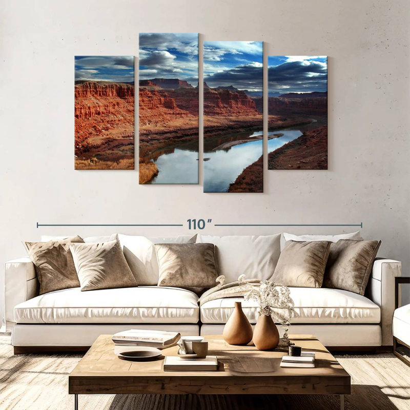 Canyon River Serenity, 54" H x 84" W