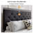 Vegan Storage Platform Bed with 4 Drawers and Adjustable Diamond Stitched Leather Headboard-1420914702-1434484895