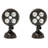 Wireless LED Battery Operated Outdoor Security Flood Light with Motion Sensor (Pack of 2)