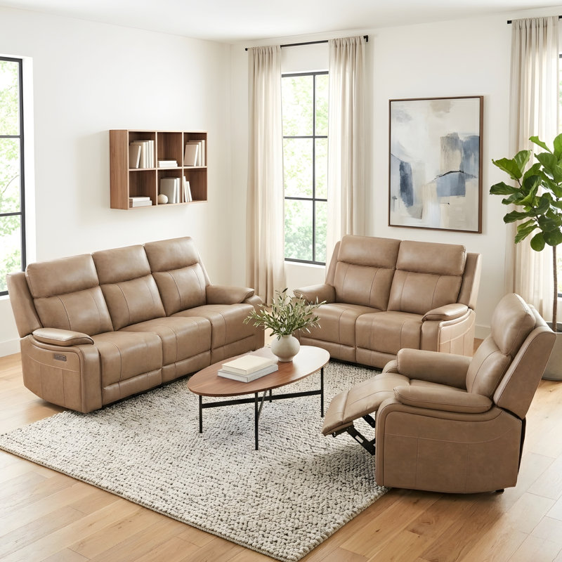 Fauteuil inclinable électrique oscillant Hayes - Taupe, Taupe