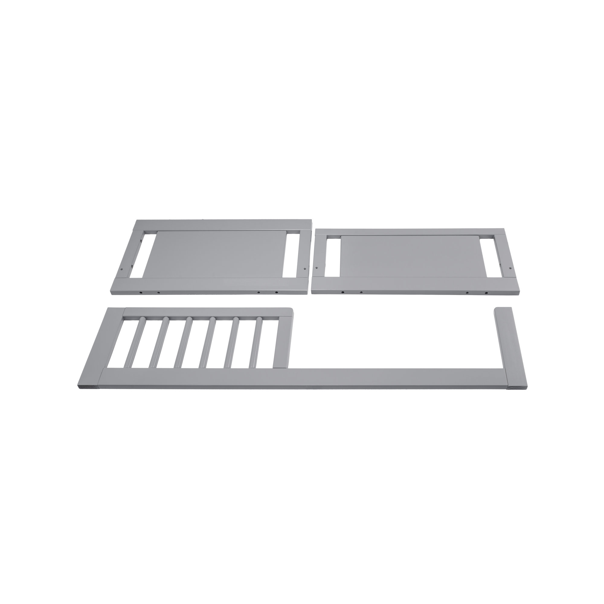 Junior Bed Conversion Kit for Hudson and Scoot Crib, Gray