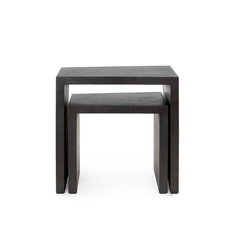 Lucy Nesting End Table, Espresso