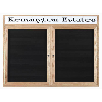Wall Felt Letter Board