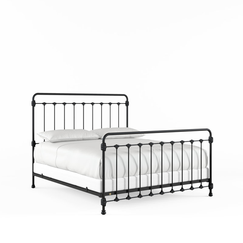 160 Picket Fence Bed | Complete Standard, Gunmetal, King