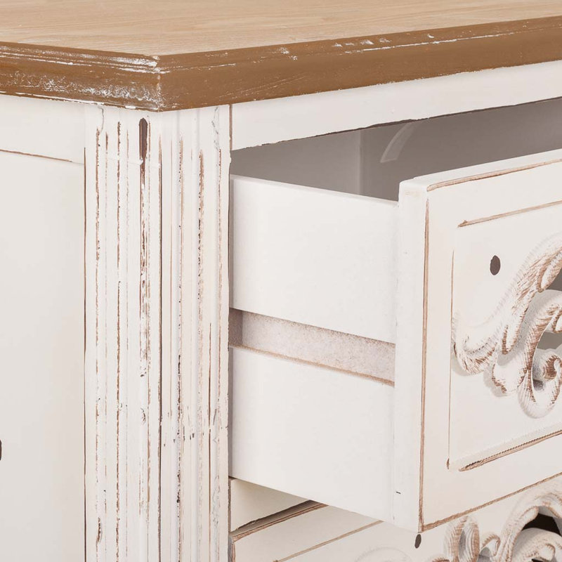 Alphard 48cm W Bedside Table