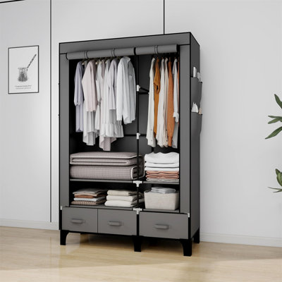 109cm Portable Wardrobe