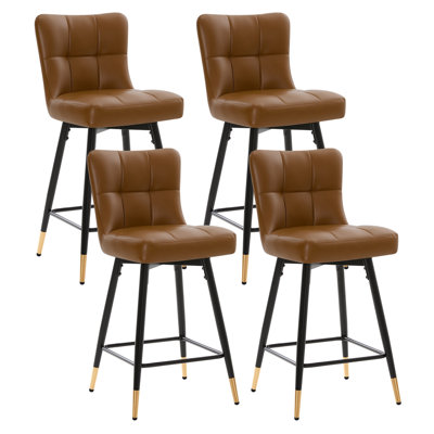 Tabouret de bar pivotant 26 po