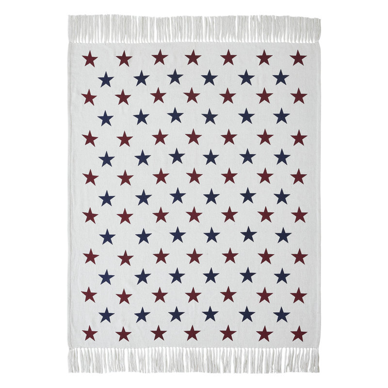Jeté tissé Celebration Stars 50 x 60