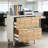Wood Storage Cabinet,File Cabinet With Drawer-1948862161