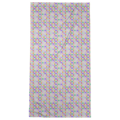 Serviette de plage vitrail