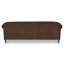 Canapé Dione brun foncé imitation mohair-130495239