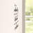 Text & Numbers Non-Wall Damaging Wall Decal