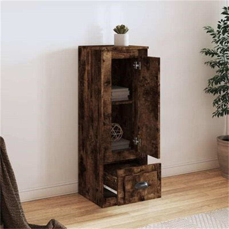Marguez 36cm Sideboard, Smoked Oak