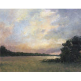 Golden Day's End Painting by Aileen Fitzgerald