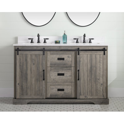 Ensemble de meuble-lavabo double 54 po Cayden
