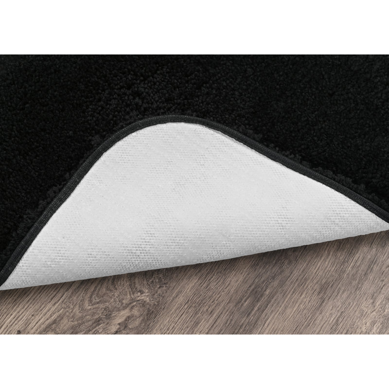 Ensemble de tapis de bain en nylon 4 pièces Billie-Mae avec envers antidérapant