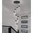 9-light Modern Dimmable Led Crystal Chandelier-614037207-614037206