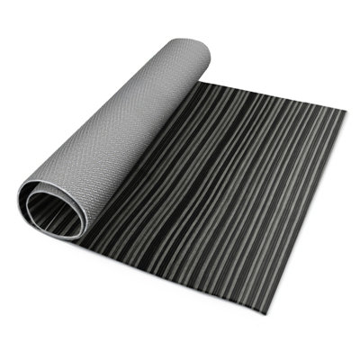 Tapis intérieur / extérieur gris HorizontalStripes