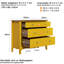 Delrick 3 - Drawer Chest of Drawers-1614216187