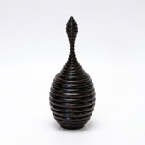 Ebony Wood Collection Wood Jar