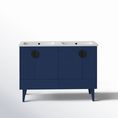 Saimah 47.25'' Double Bathroom Vanity