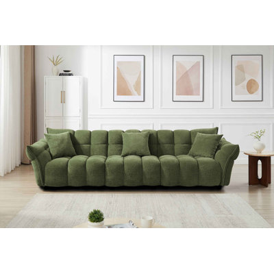 93.7" W Upholstered Modular Sofa