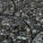 Mother of Pearl 5.28" x 5.64" Seashell Fish Scale Mosaic Tile in Charcoal