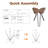 Butterfly-Shaped End Table