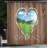 Shower Curtain with Hooks Included-44327572