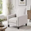 Fauteuil inclinable rembourré 27,5 po avec pieds en hêtre massif-618794560-618794562
