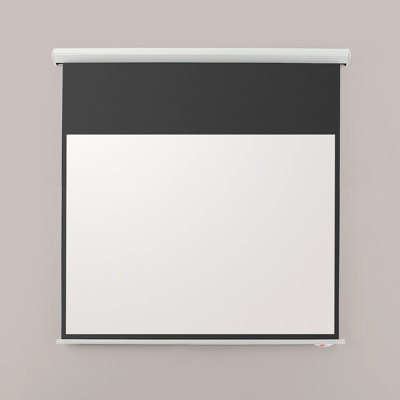 Eyeline White Electric Projection Screen